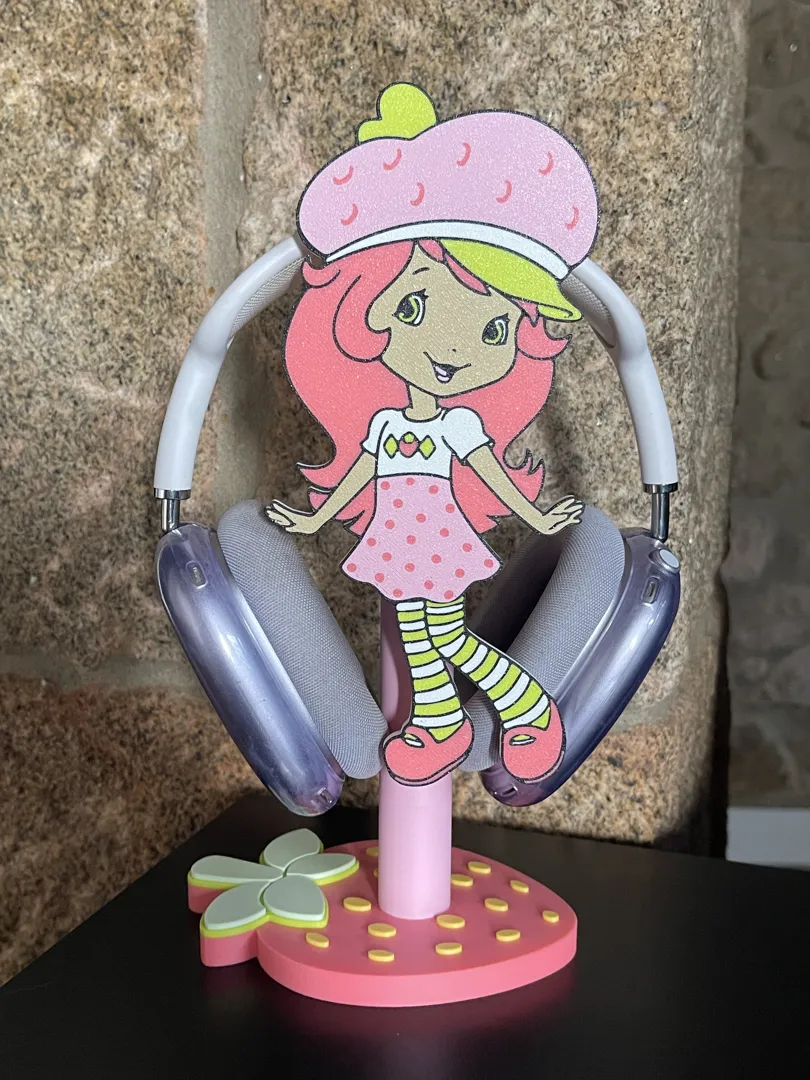Suporte para Headset Moranguinho