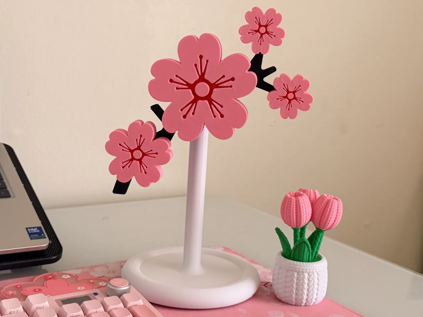 Suporte para Headset Sakura Cherry Blossom