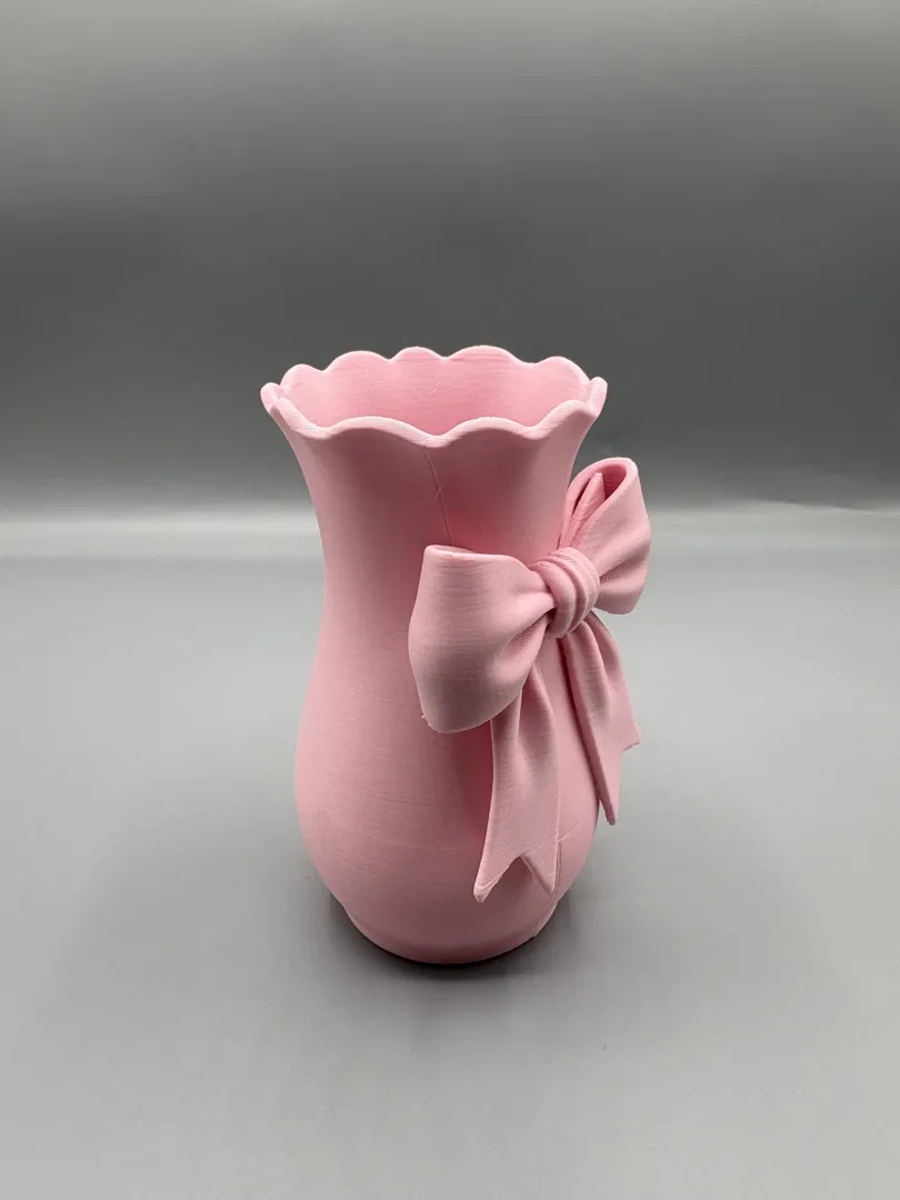 Vaso Decorativo em Formato de Laço