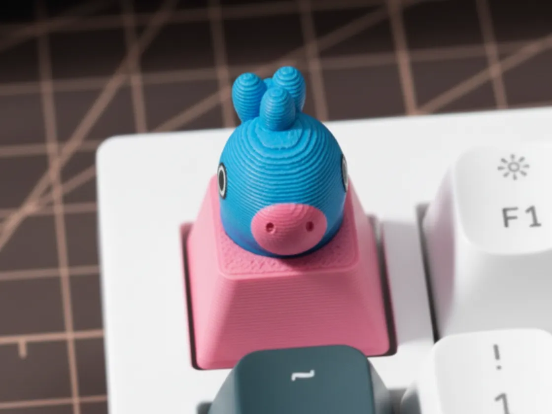 Keycap  - Mang BT21 (BTS)