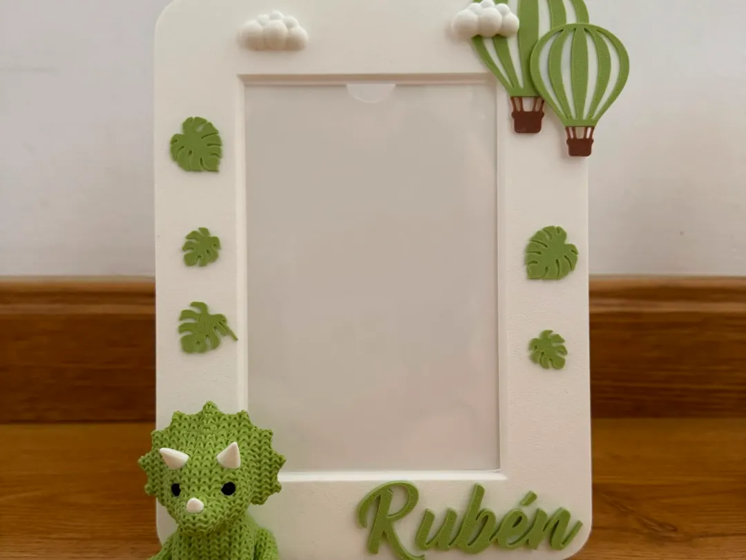 Porta-Retrato Infantil Personalizável — Foto 10×15 cm