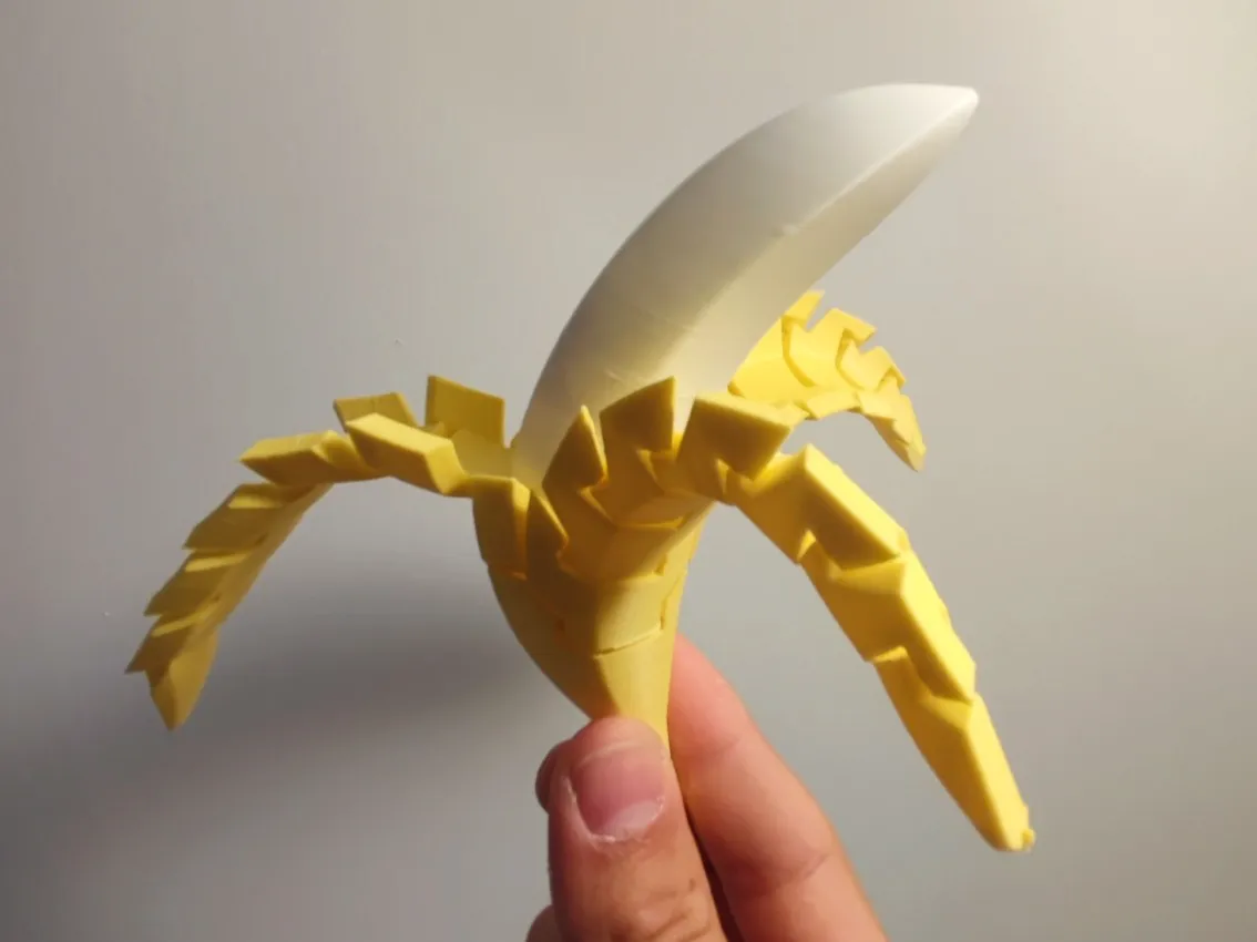 Brinquedo de Banana-Fidget