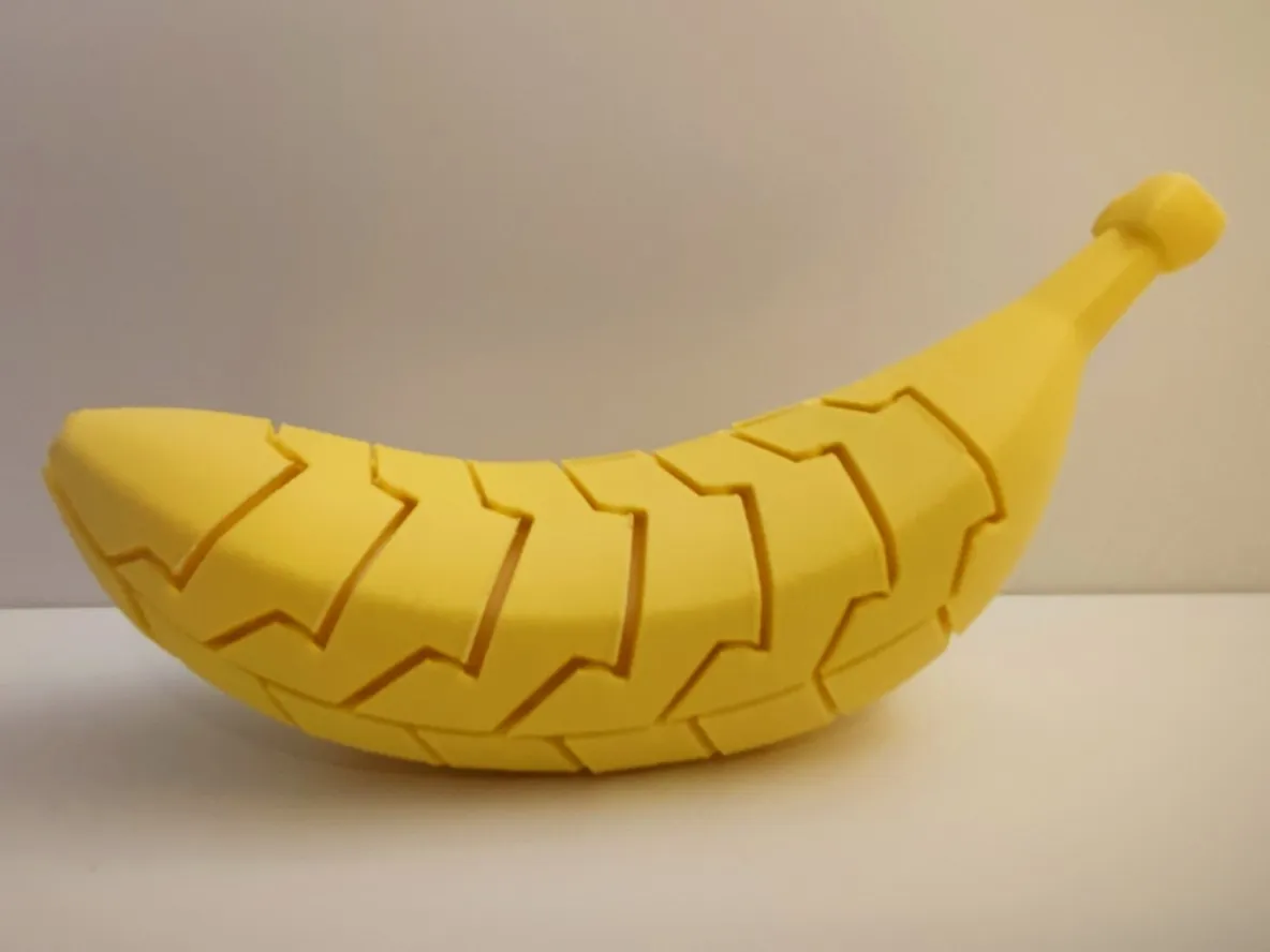 Brinquedo de Banana-Fidget