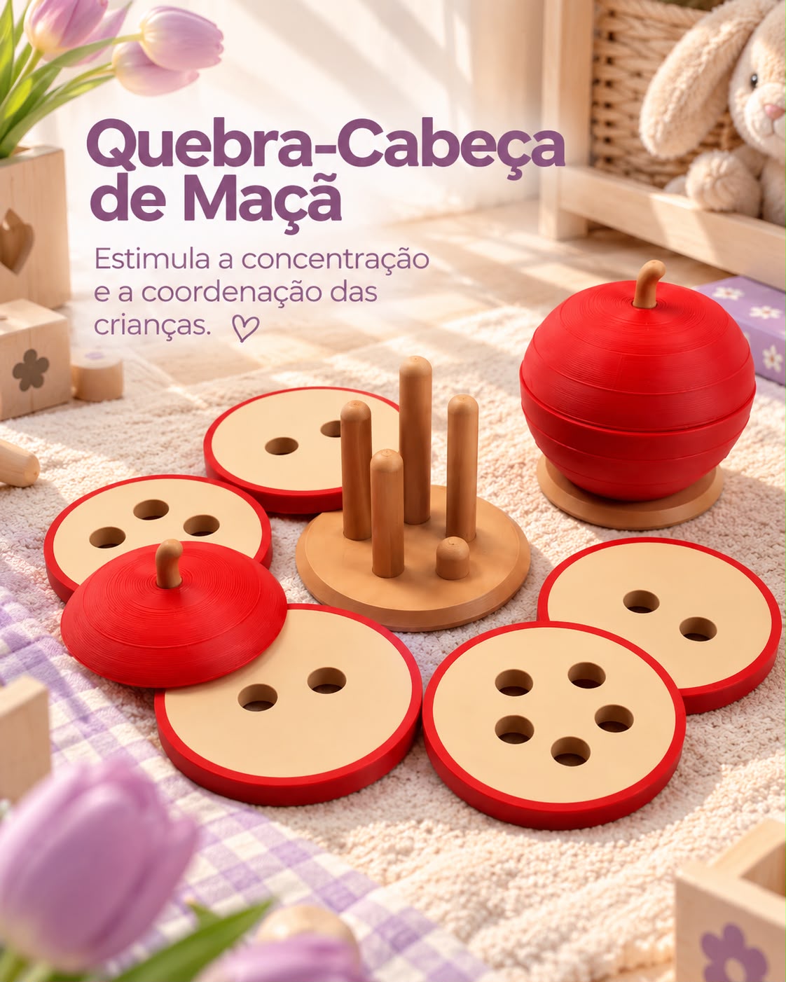 Quebra-Cabeça de Maçã