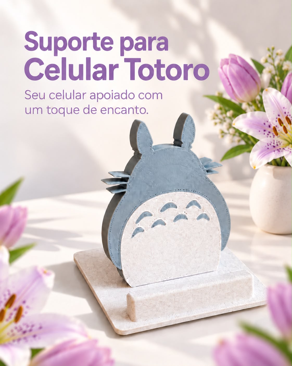 Suporte para Celular Totoro