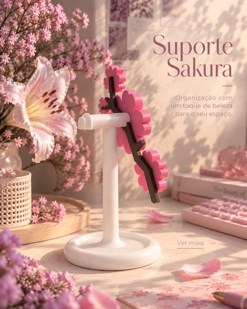 Suporte para Headset Sakura