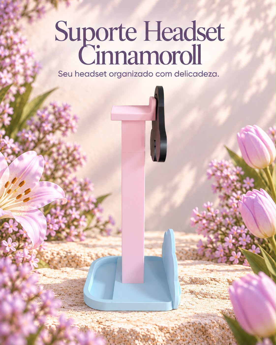 Suporte para Headset Cinnamoroll