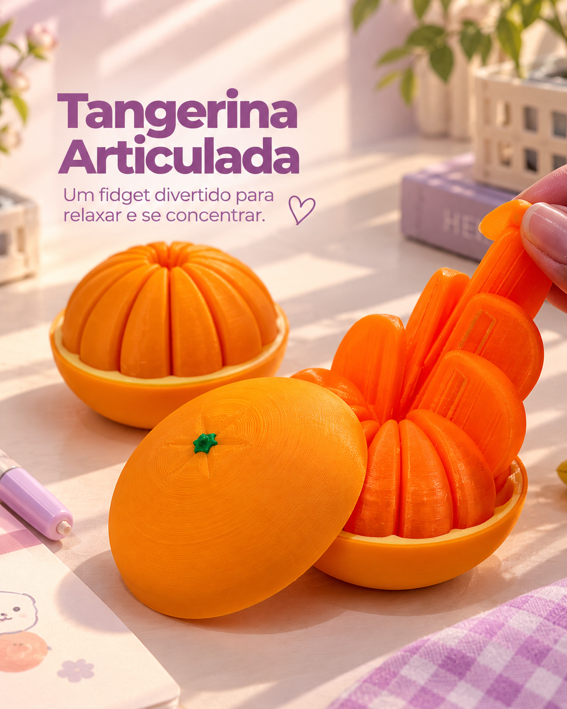 Tangerina Articulada — Fidget