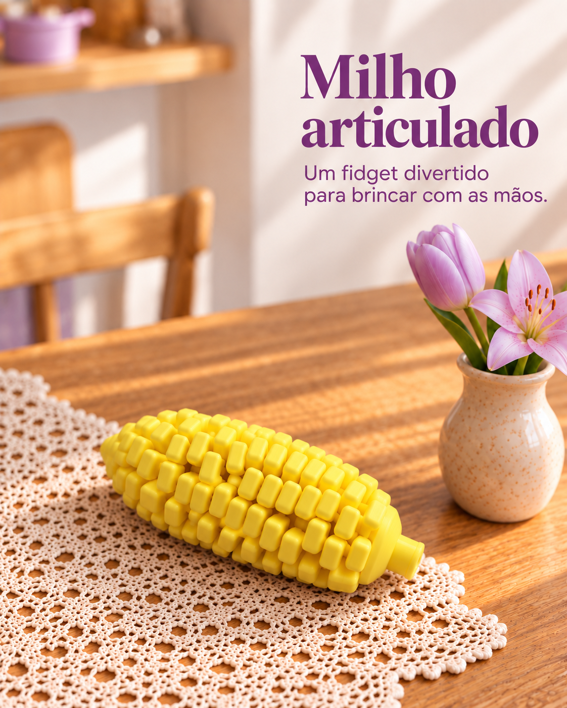 Milho Articulado — Fidget