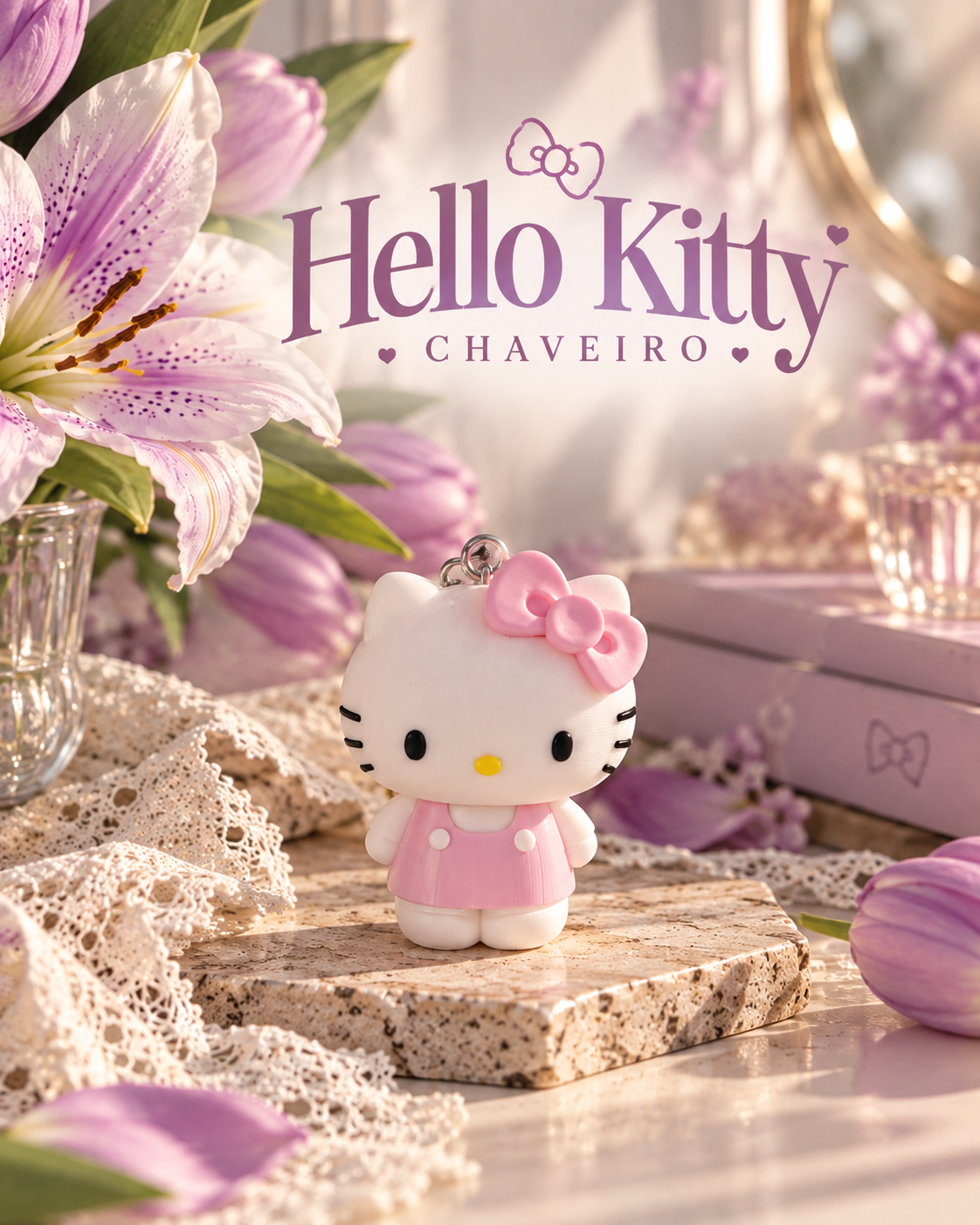 Chaveiro Hello Kitty