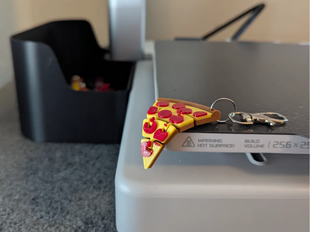 Chaveiro de Pizza