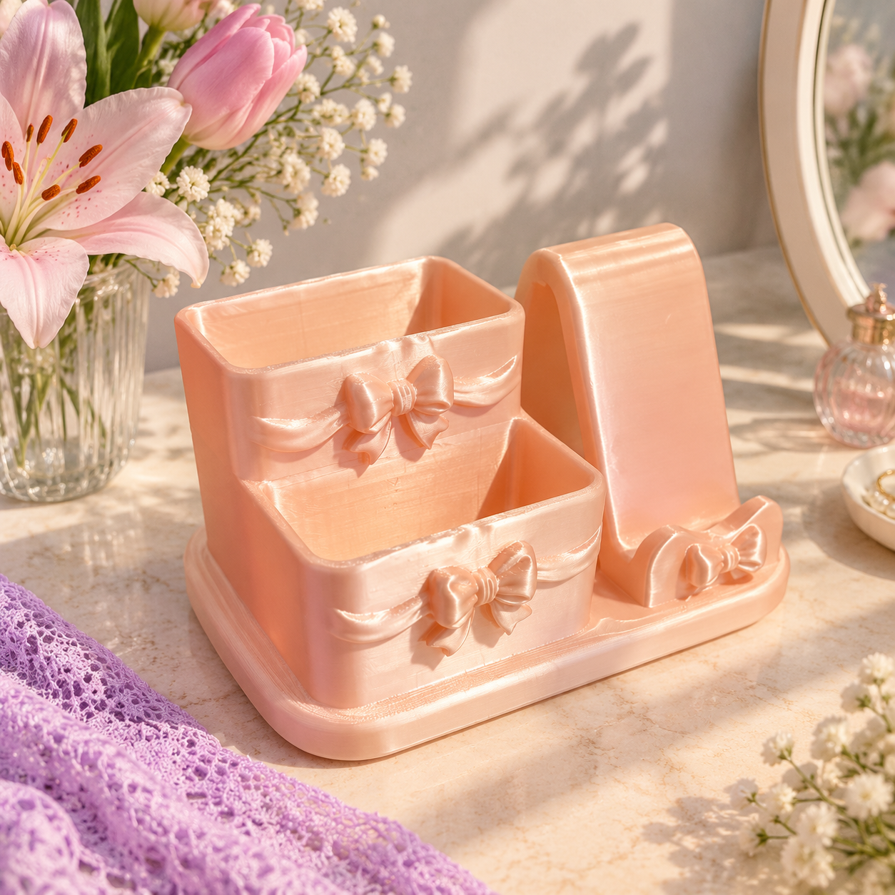 Organizador de Mesa Laço