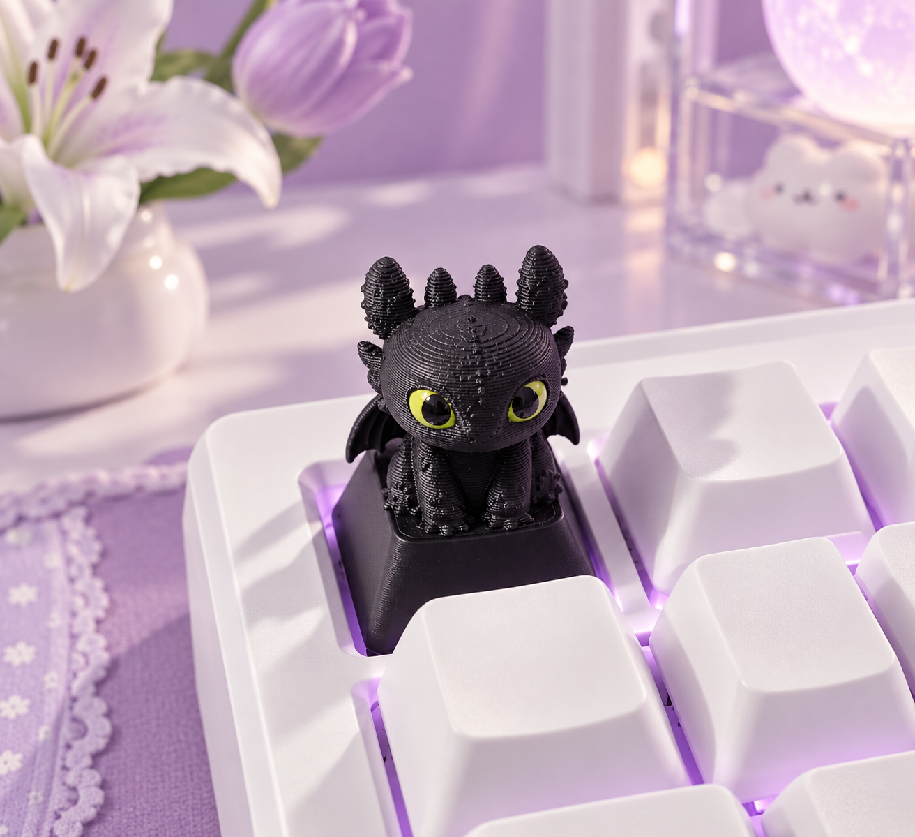 Keycap de Teclado — Banguela (Dragão)