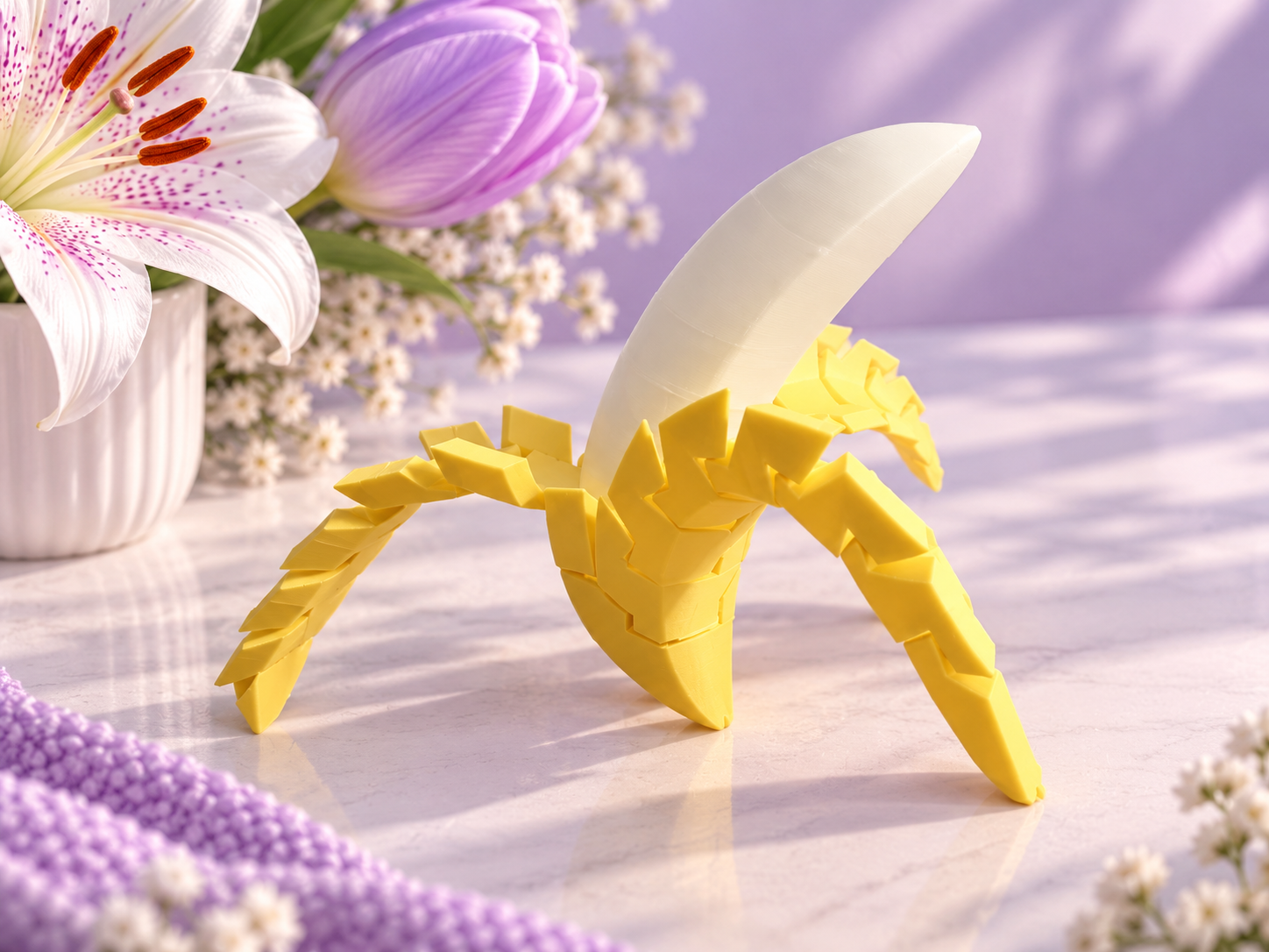 Brinquedo de Banana-Fidget